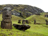 Vulkan Rano Kao - Hier wurden die Moai hergestellt